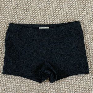 Speckled Grey Stretchy Athletic Shorts